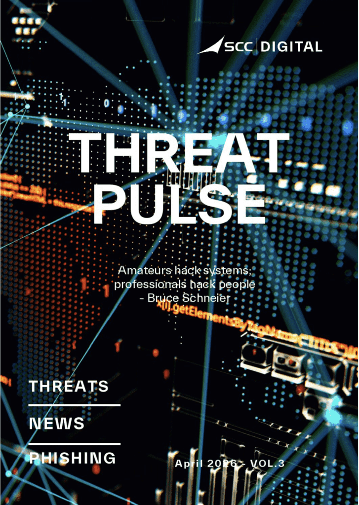 Cover Threat Pulse April 2026 Vol.3